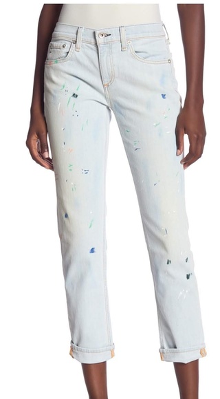 Rag & Bone | Paint Splatter Jeans - Picture 3 of 8
